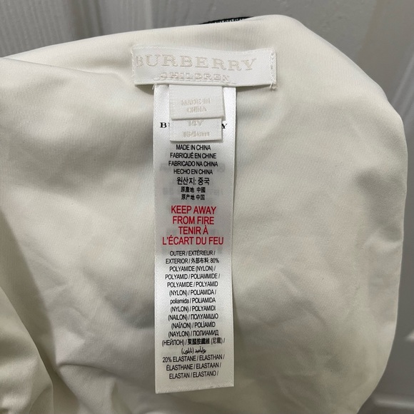 Burberry Girls Beige Bikini (164cm) - Picture 6 of 13